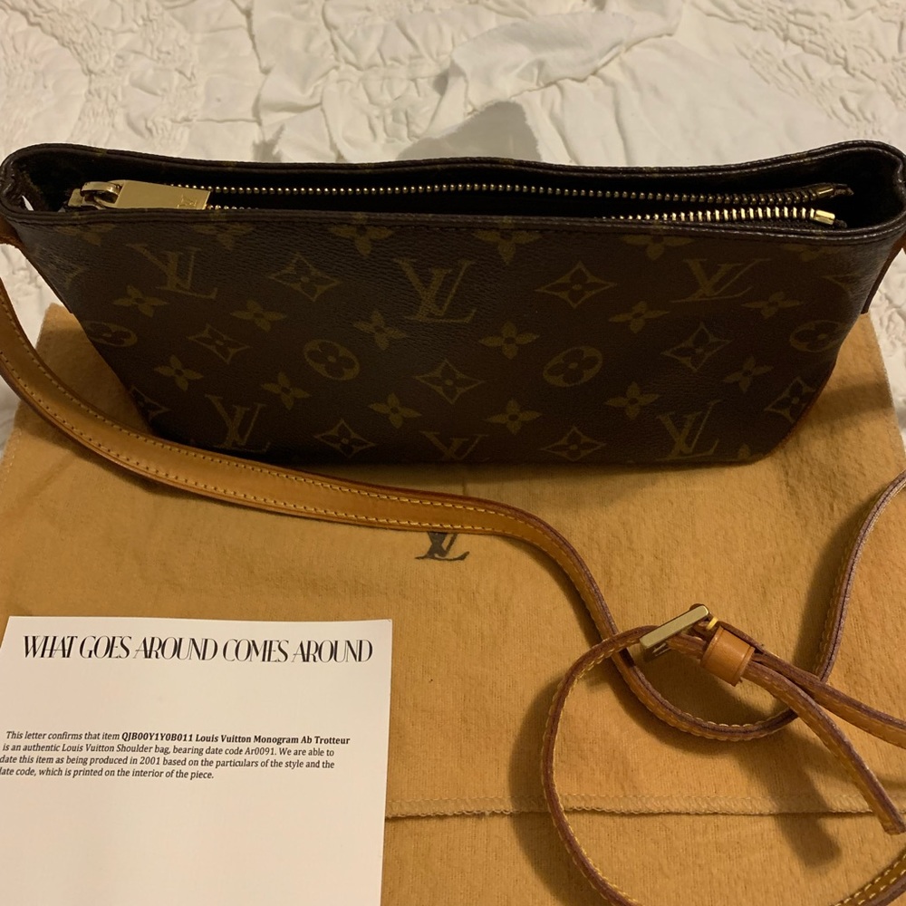 Vintage Louis Vuitton AB Trotteur bag
